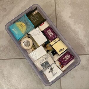 Free item: Four travel soaps